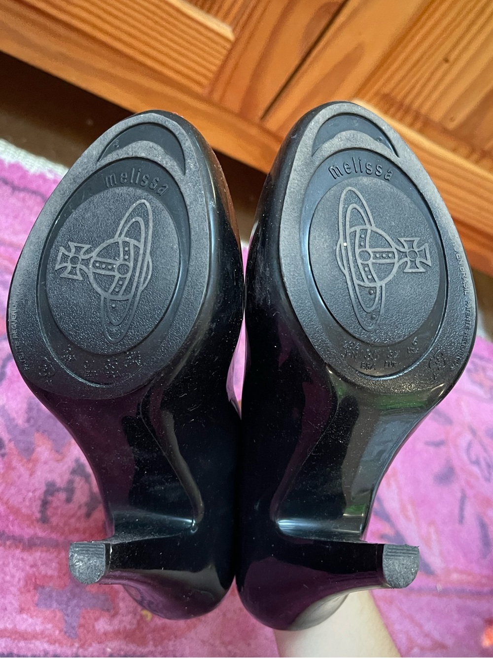 Vivienne Westwood Melissa black heels - Picture 5 of 6
